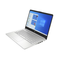 HP Laptop 14-fq1074nr - AMD Ryzen 3 5300U / 2.6 GHz - Win 11 Home in S mode - Radeon Graphics - 8 GB RAM - 256 GB SSD NVMe - 14in 1366 x 768 (HD) - Wi-Fi 5 - natural silver - kbd: US